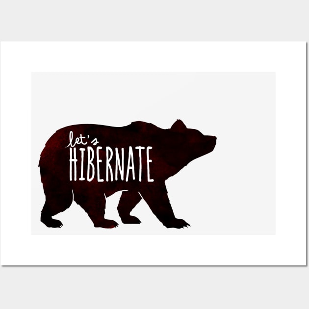 Let's Hibernate Wall Art by Boots